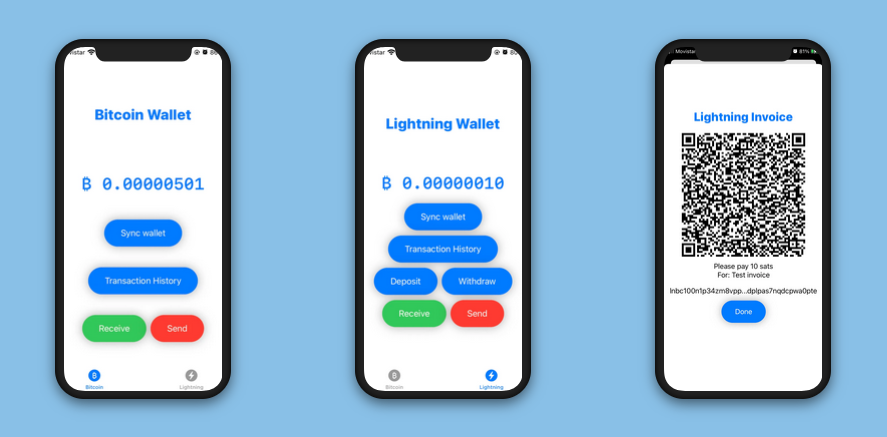 Bitcoin-Lightning IOS Wallet